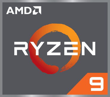 Логотип AMD Ryzen 9